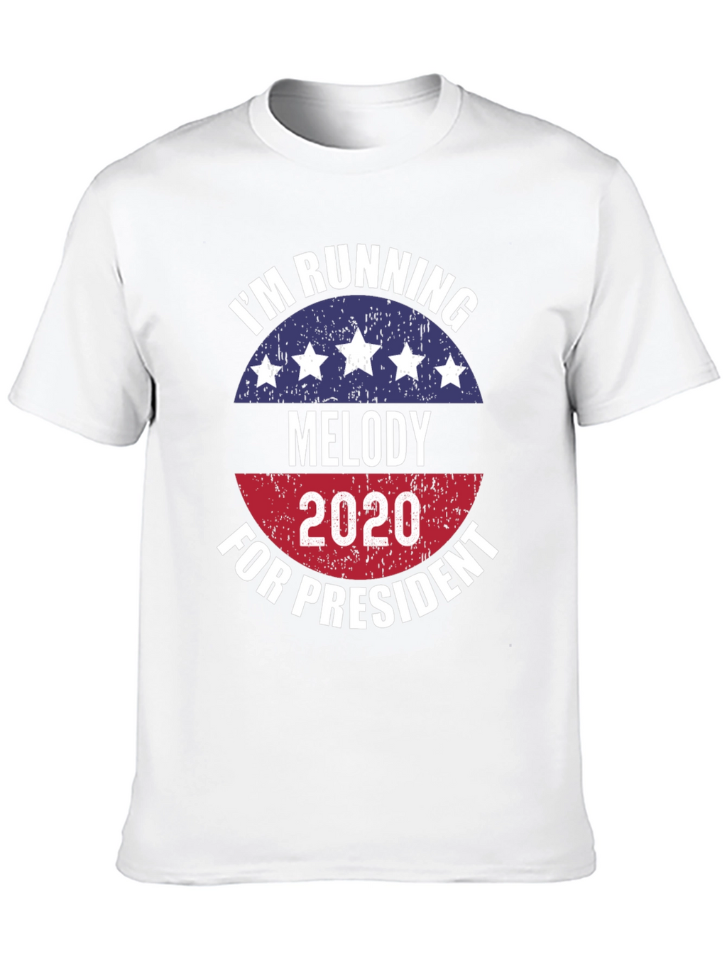 Camiseta Melody para Presidente 2020
