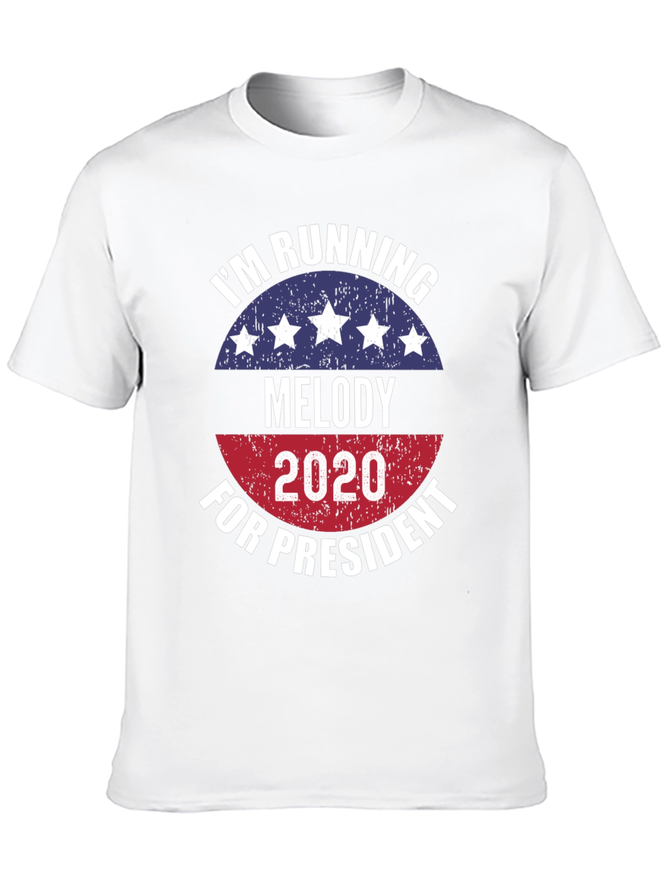 Camiseta Melody para Presidente 2020