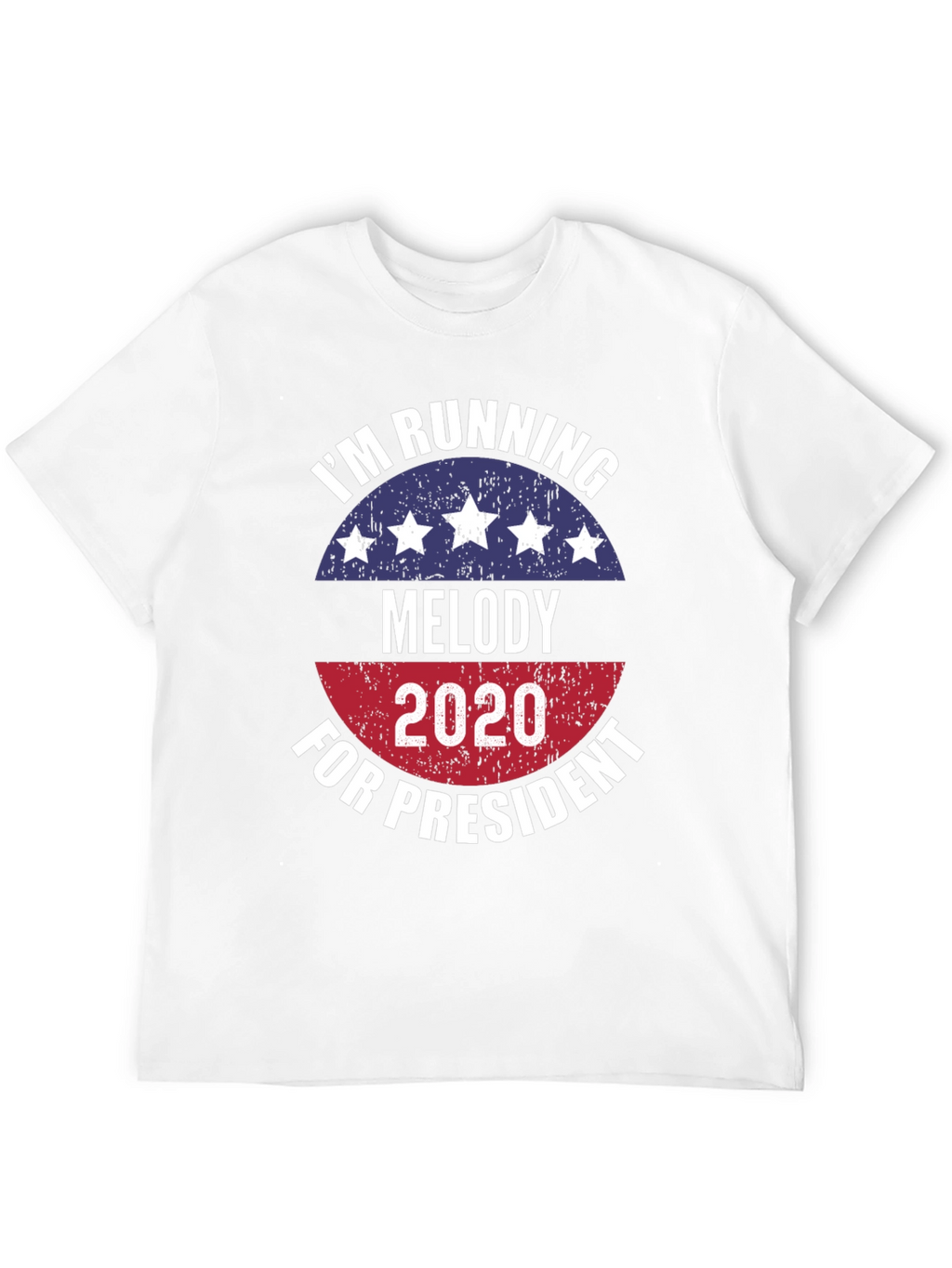 Camiseta Melody para Presidente 2020