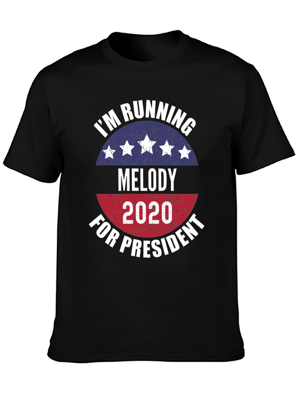 Camiseta Melody para Presidente 2020