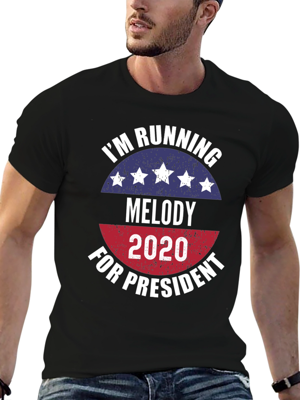 Camiseta Melody para Presidente 2020