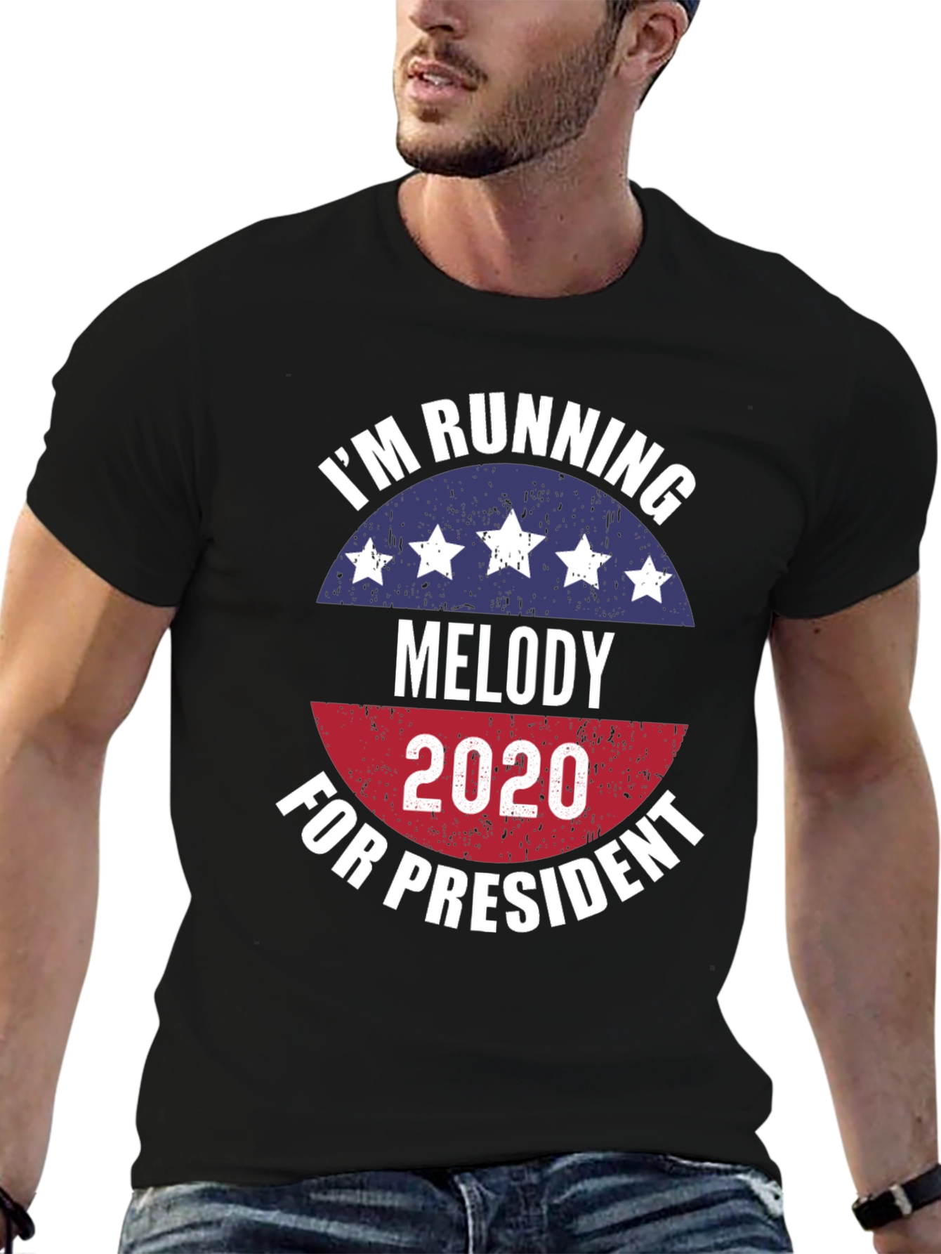 Camiseta Melody para Presidente 2020
