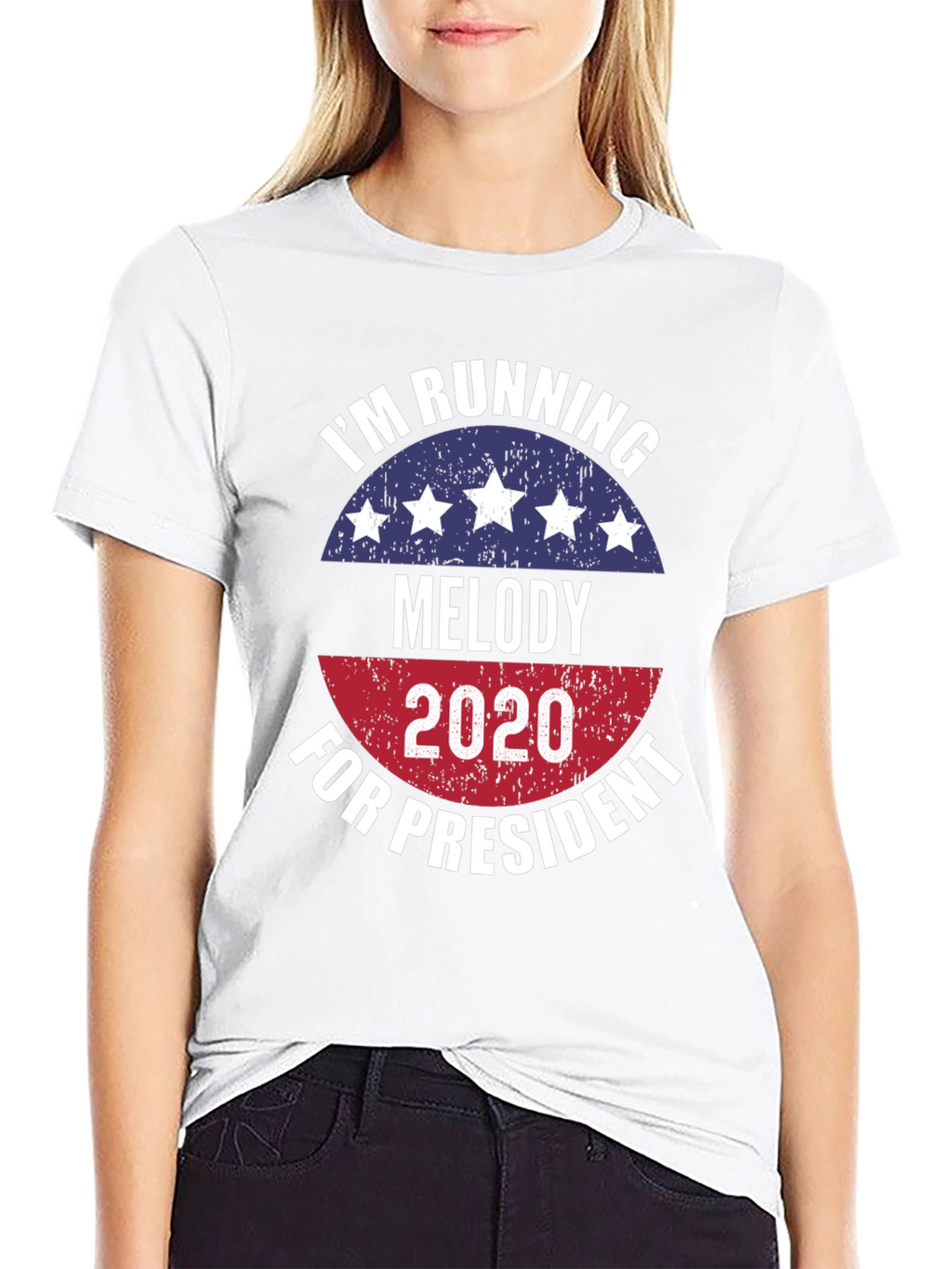 Camiseta Melody para Presidente 2020