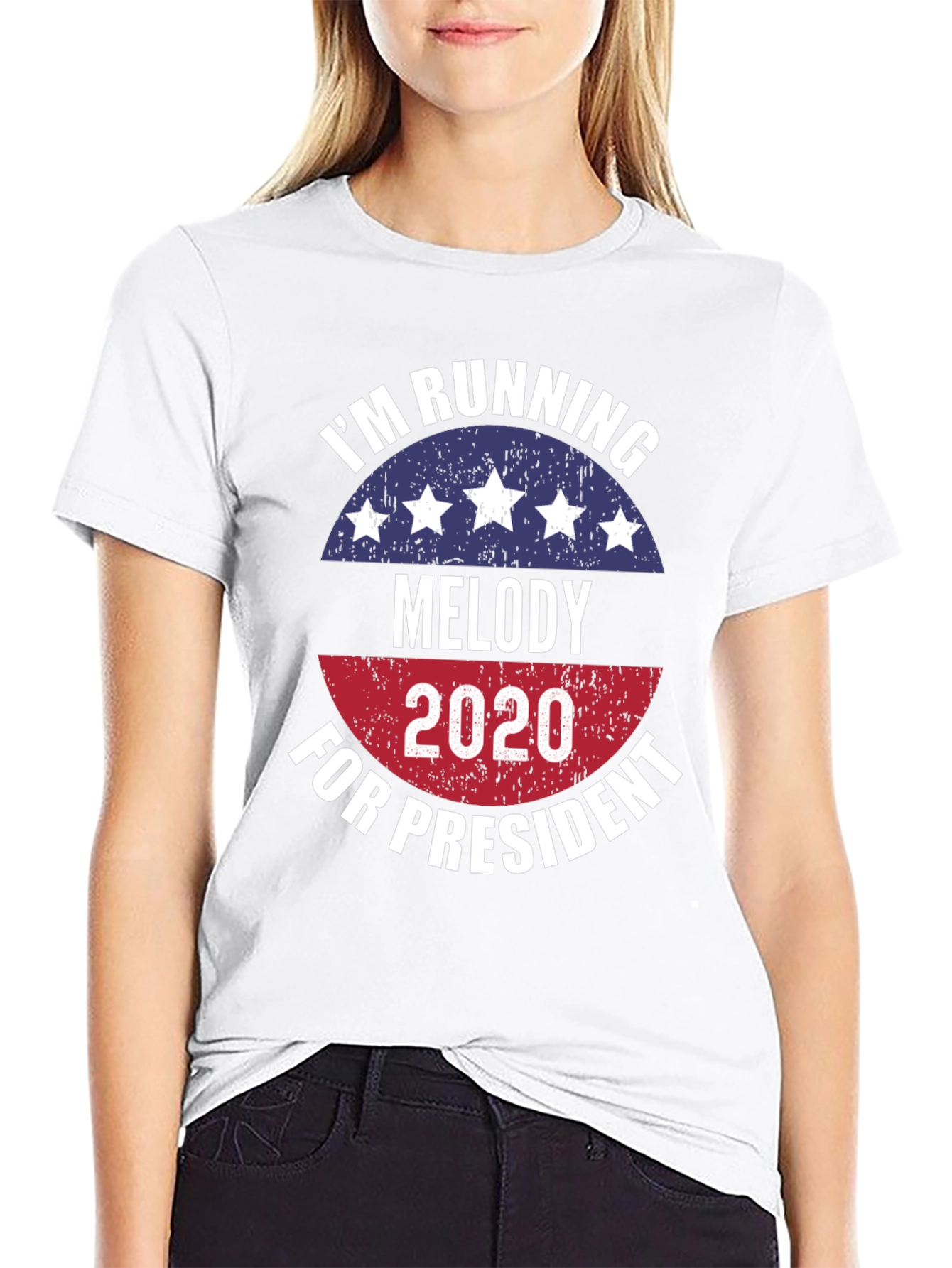 Camiseta Melody para Presidente 2020