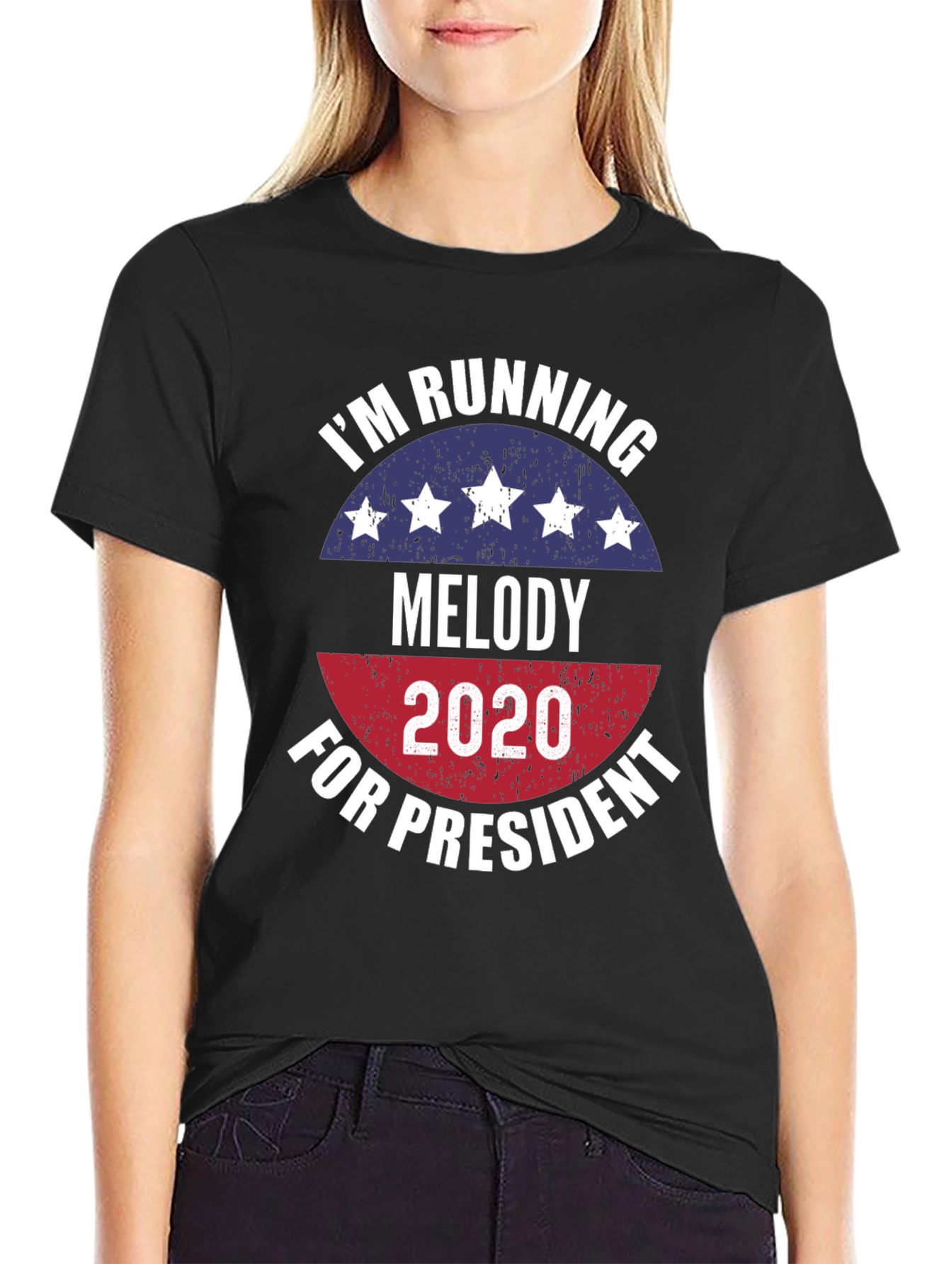 Camiseta Melody para Presidente 2020