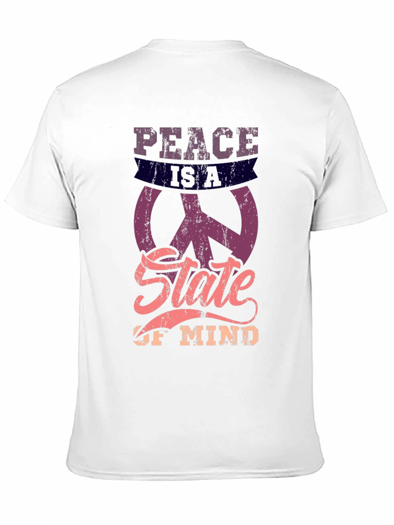 Camiseta Hombre Peace is a State of Mind