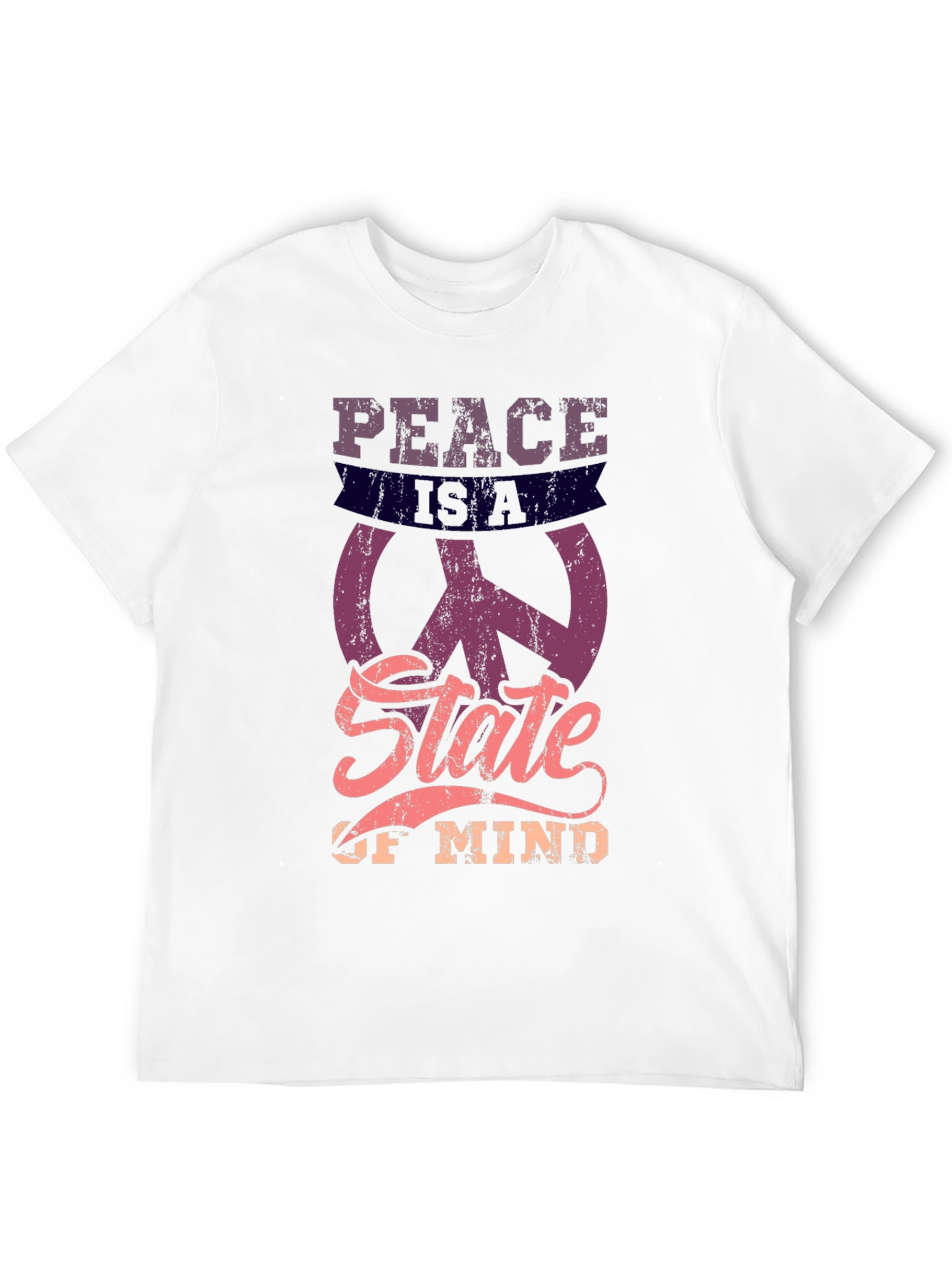 Camiseta Hombre Peace is a State of Mind