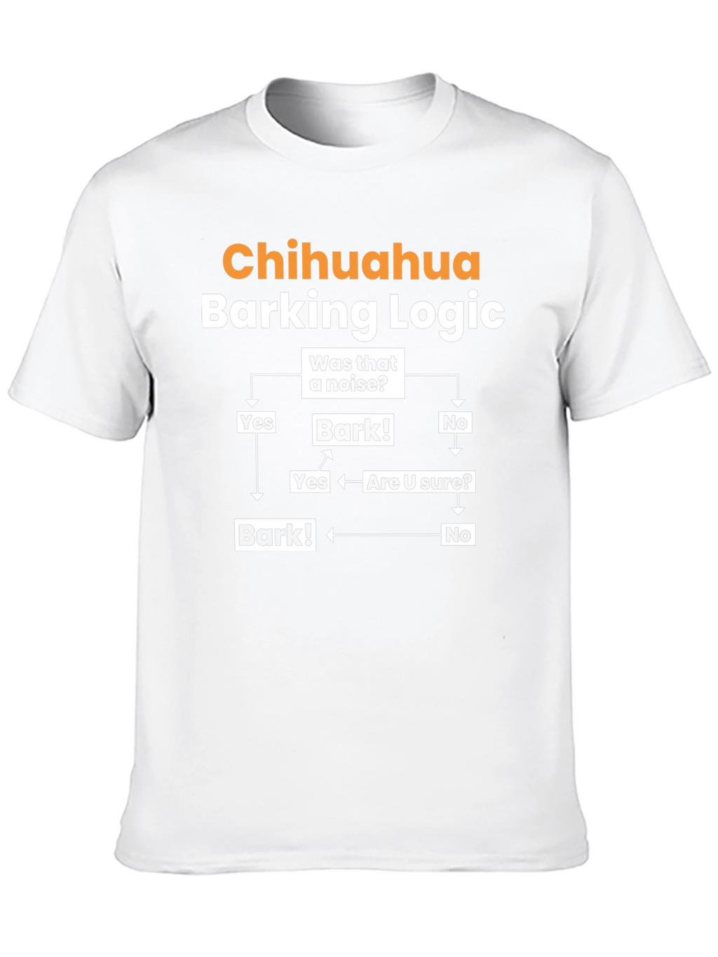 Camiseta Chihuahua Lógica de Ladridos