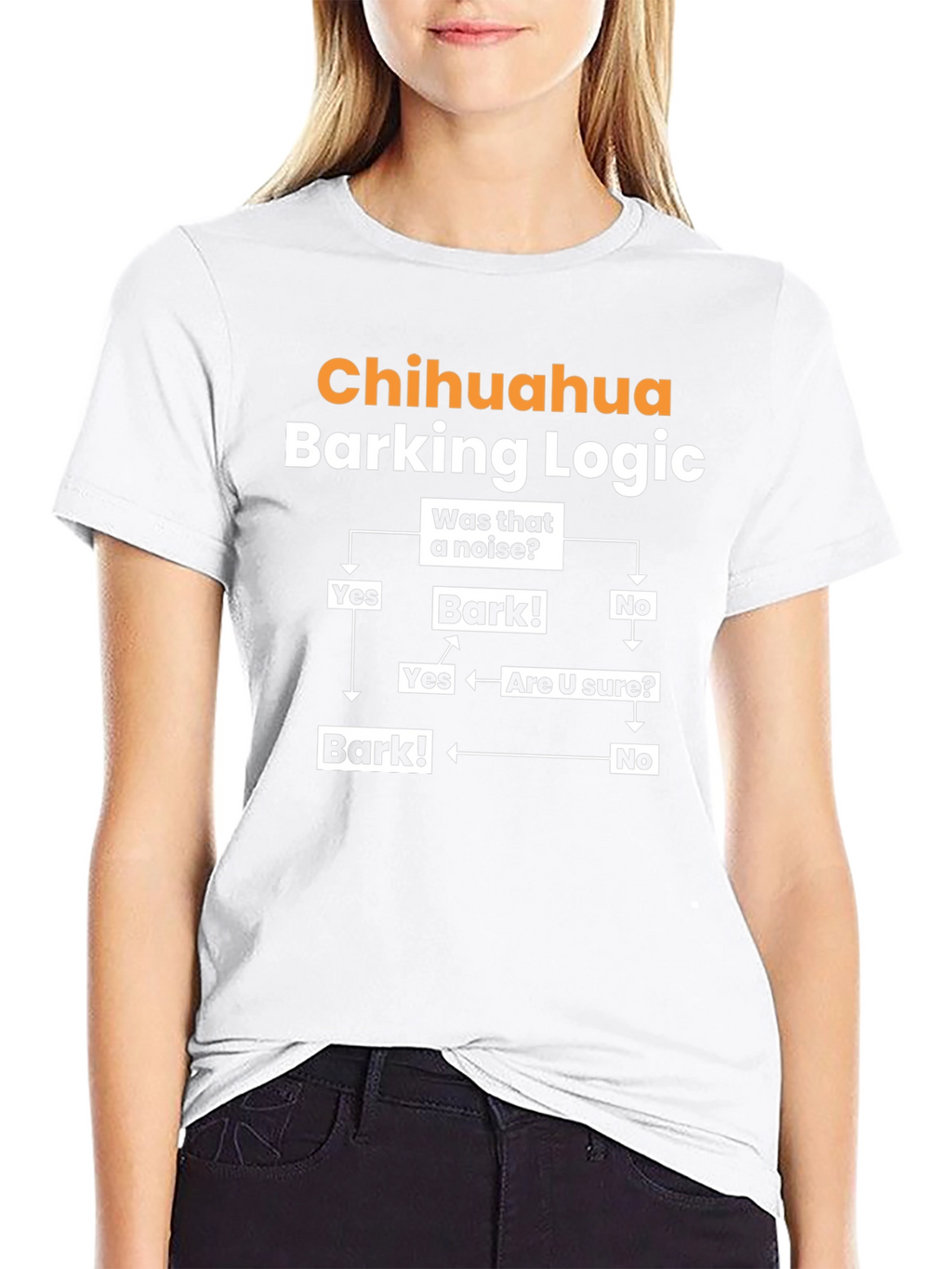 Camiseta Chihuahua Lógica de Ladridos