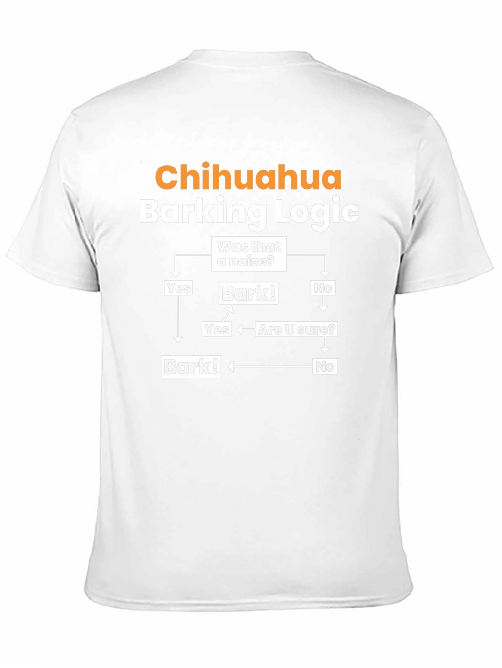 Camiseta Chihuahua Lógica de Ladridos