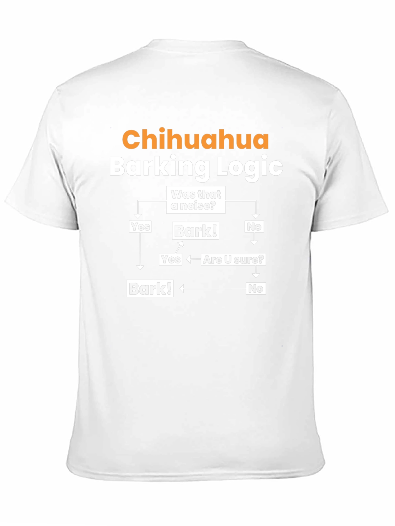 Camiseta Chihuahua Lógica de Ladridos