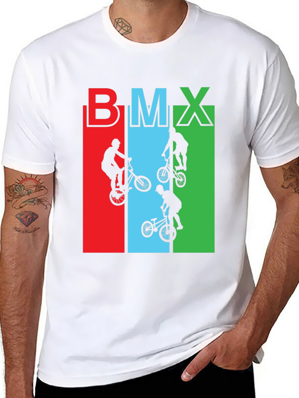 Camiseta Negra BMX Riders