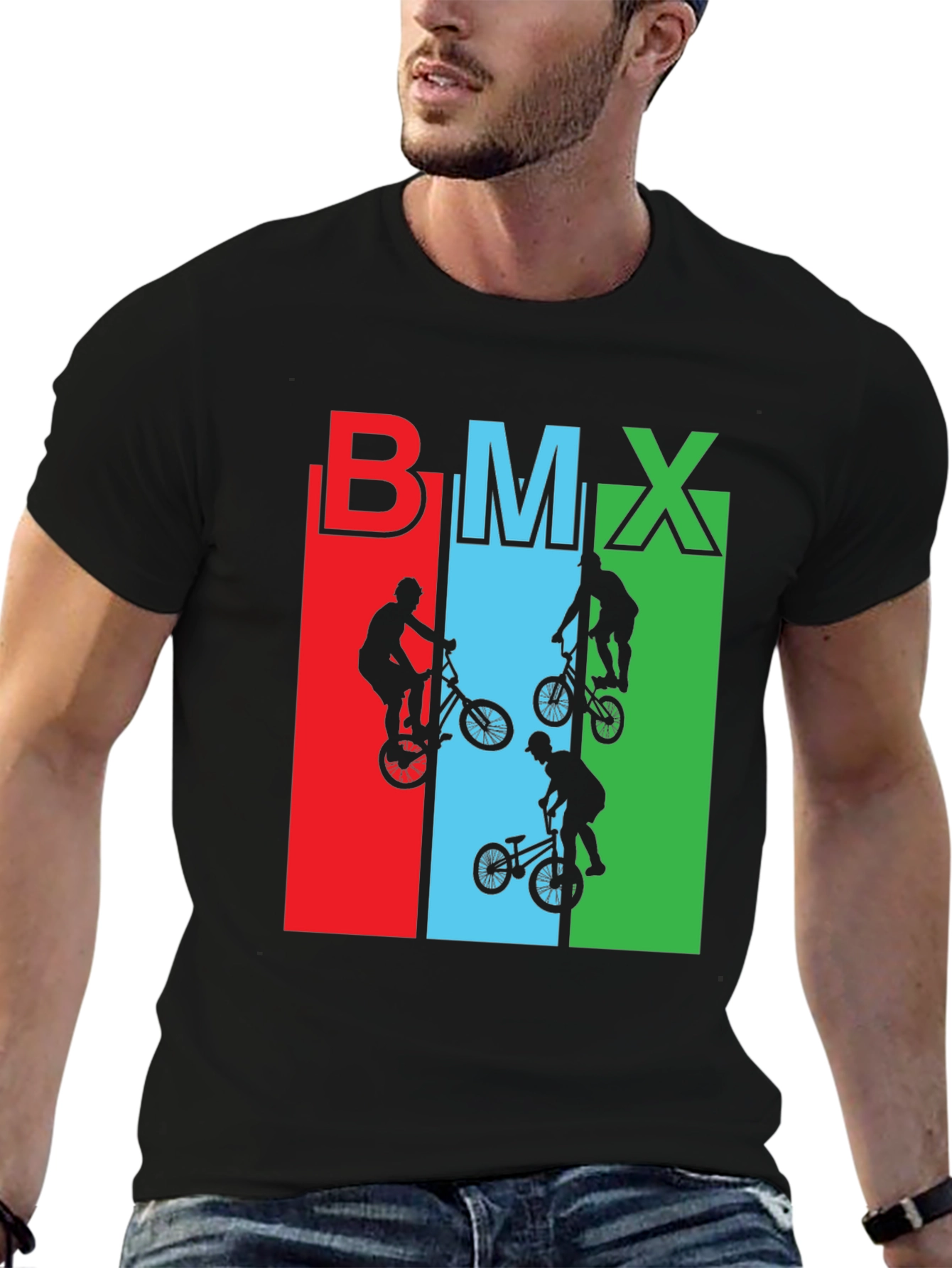 Camiseta Negra BMX Riders