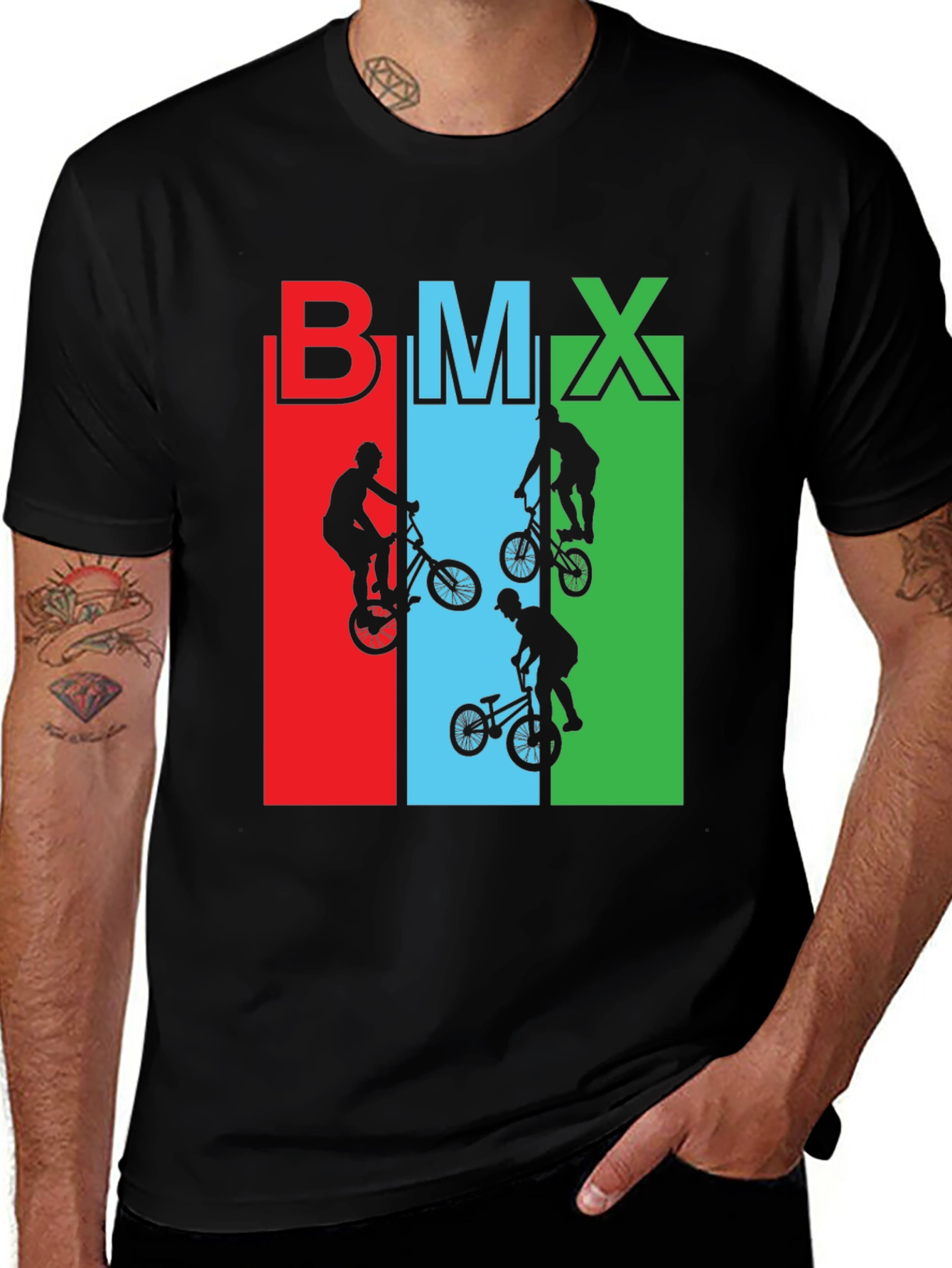 Camiseta Negra BMX Riders