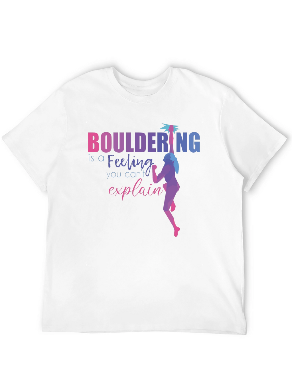 Camiseta Negra Bouldering: Una Sensación Inexplicable