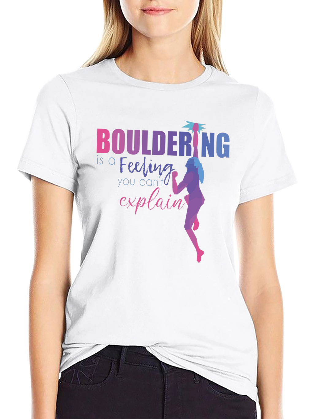 Camiseta Negra Bouldering: Una Sensación Inexplicable