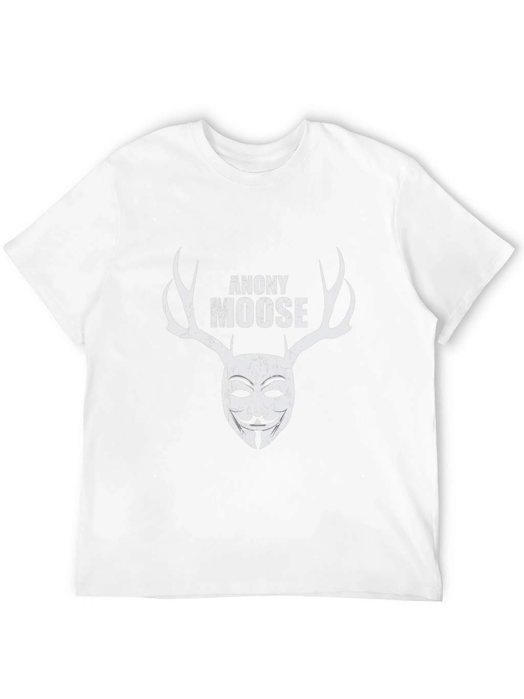 Camiseta Negra Anony Moose - Estilo Único