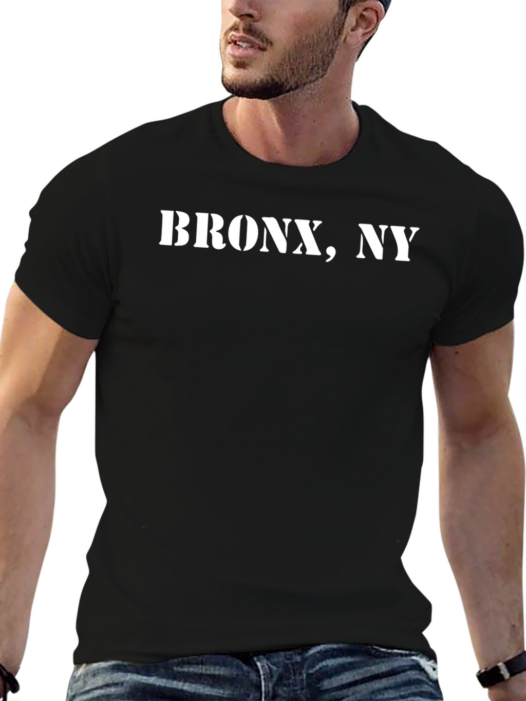 Camiseta Hombre Bronx NY - Estilo Casual