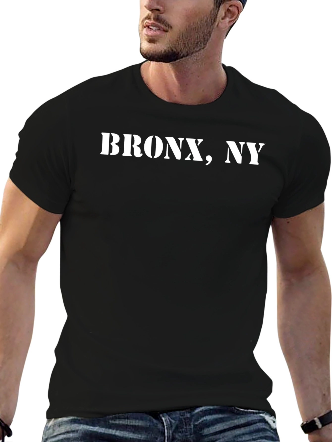 Camiseta Hombre Bronx NY - Estilo Casual