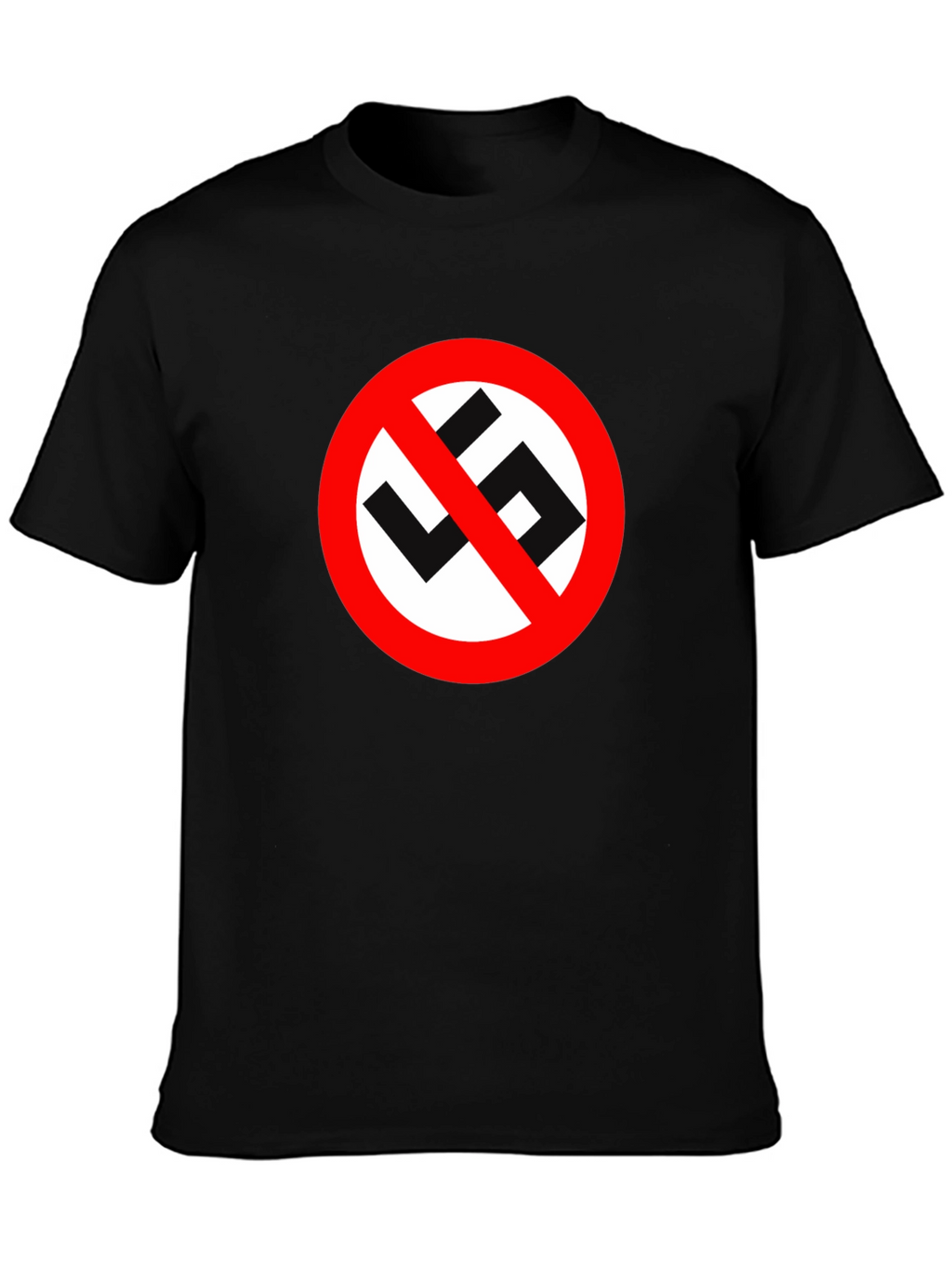 Camiseta Negra Anti-Nazismo: Estilo y Conciencia
