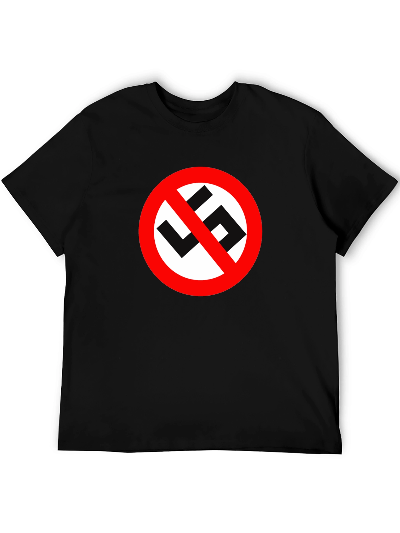 Camiseta Negra Anti-Nazismo: Estilo y Conciencia
