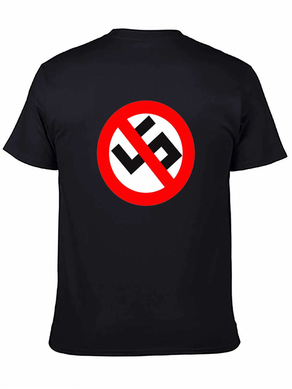 Camiseta Negra Anti-Nazismo: Estilo y Conciencia