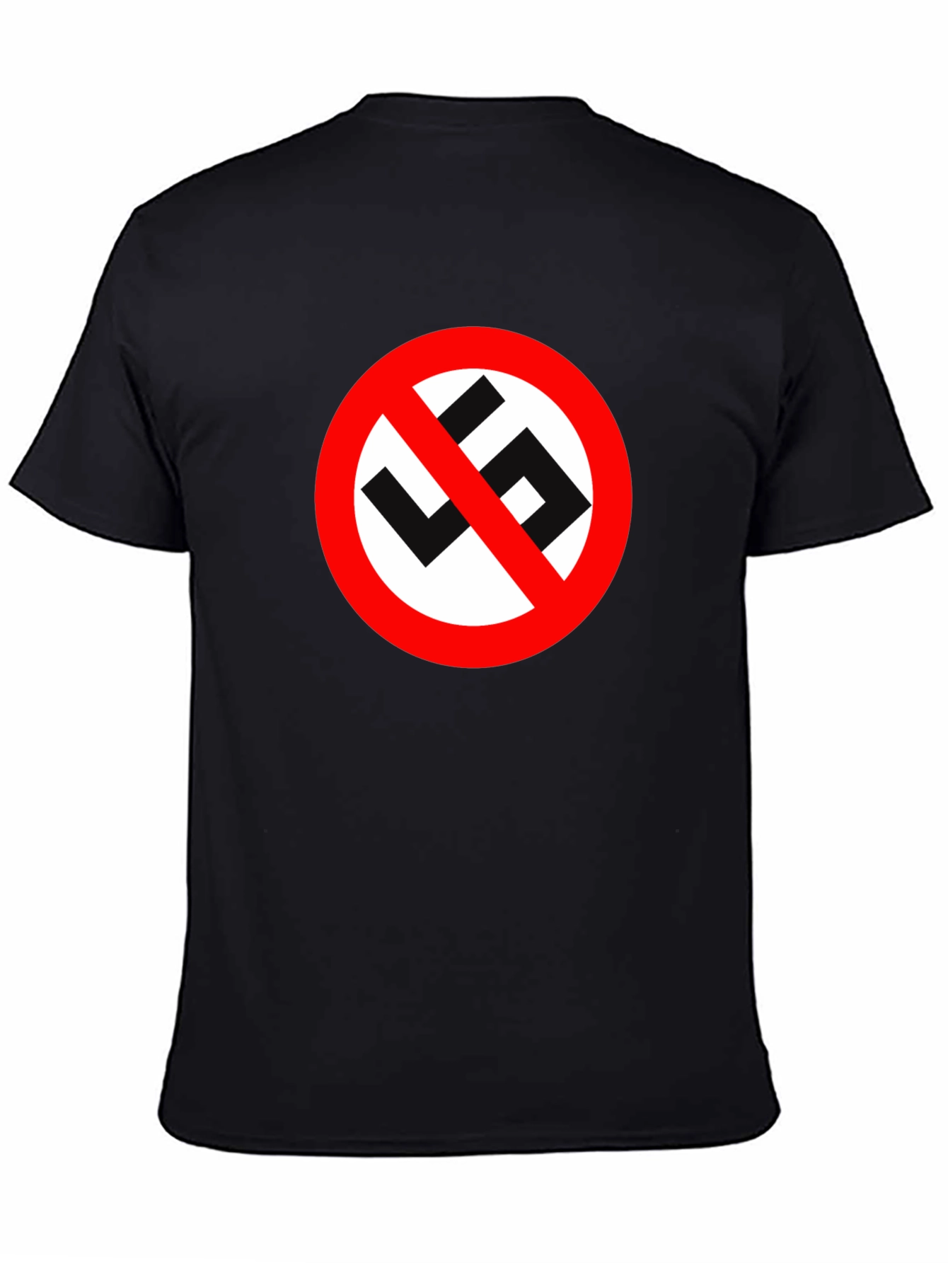 Camiseta Negra Anti-Nazismo: Estilo y Conciencia
