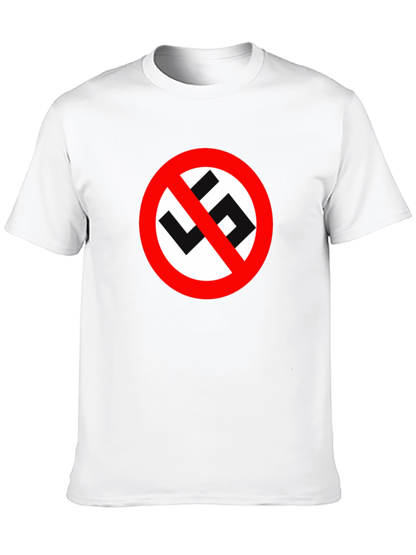 Camiseta Negra Anti-Nazismo: Estilo y Conciencia