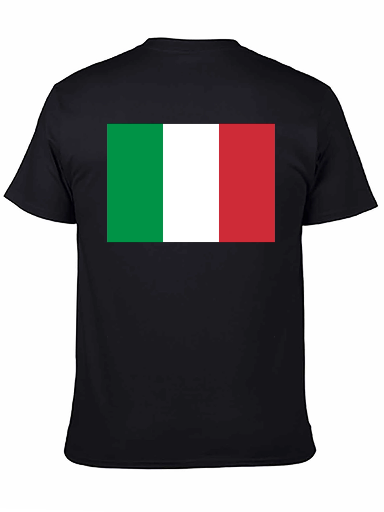 Camiseta Italia Bandera Diseño Algodón