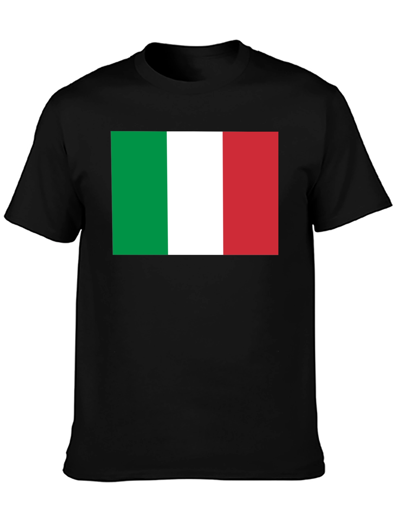 Camiseta Italia Bandera Diseño Algodón