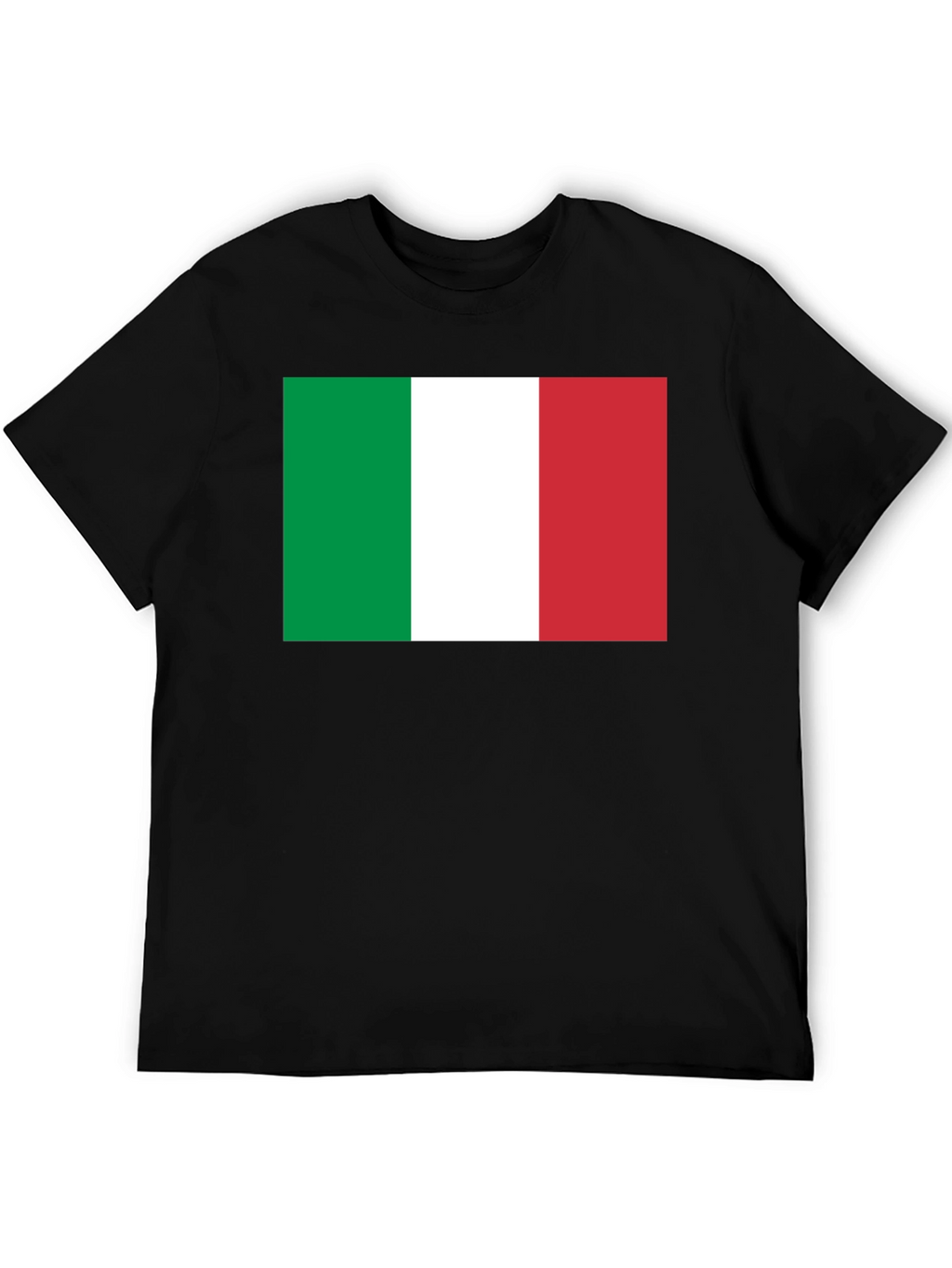 Camiseta Italia Bandera Diseño Algodón