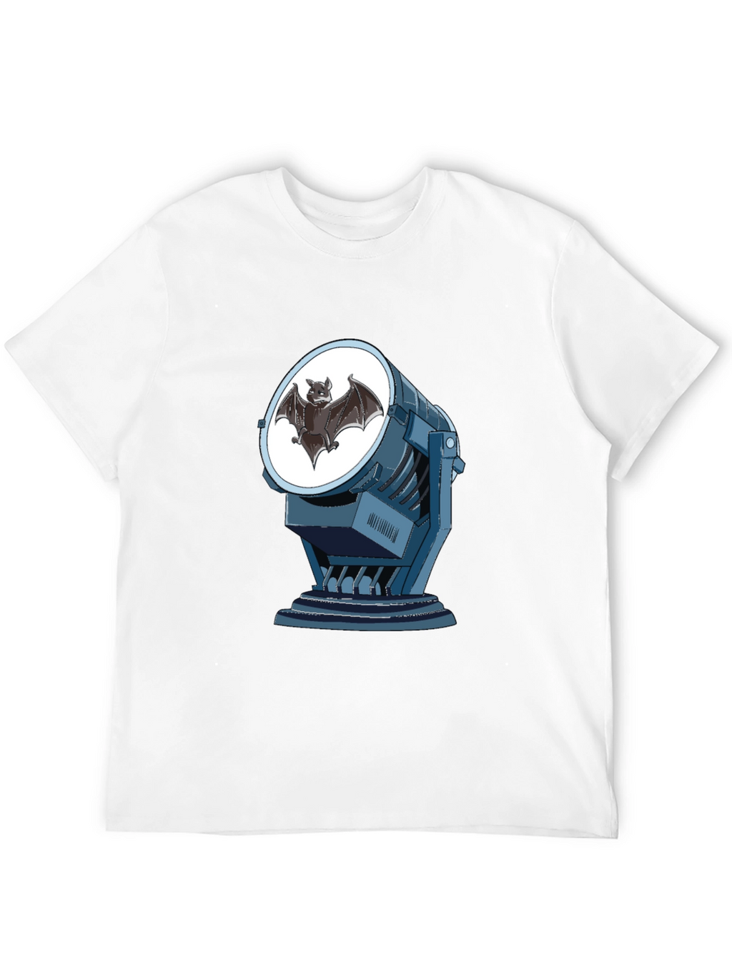 Camiseta Negra con Diseño de Bati-señal