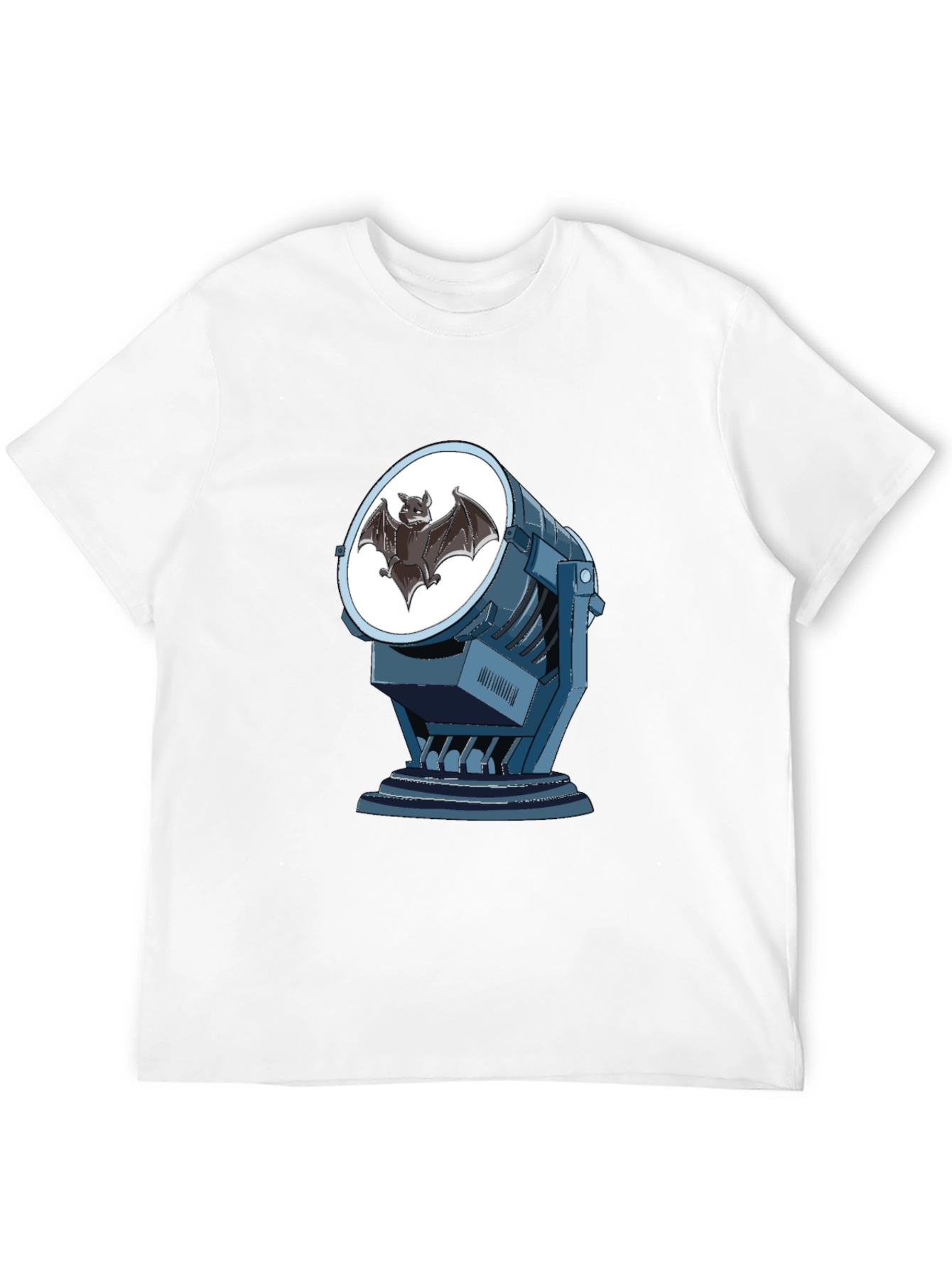 Camiseta Negra con Diseño de Bati-señal