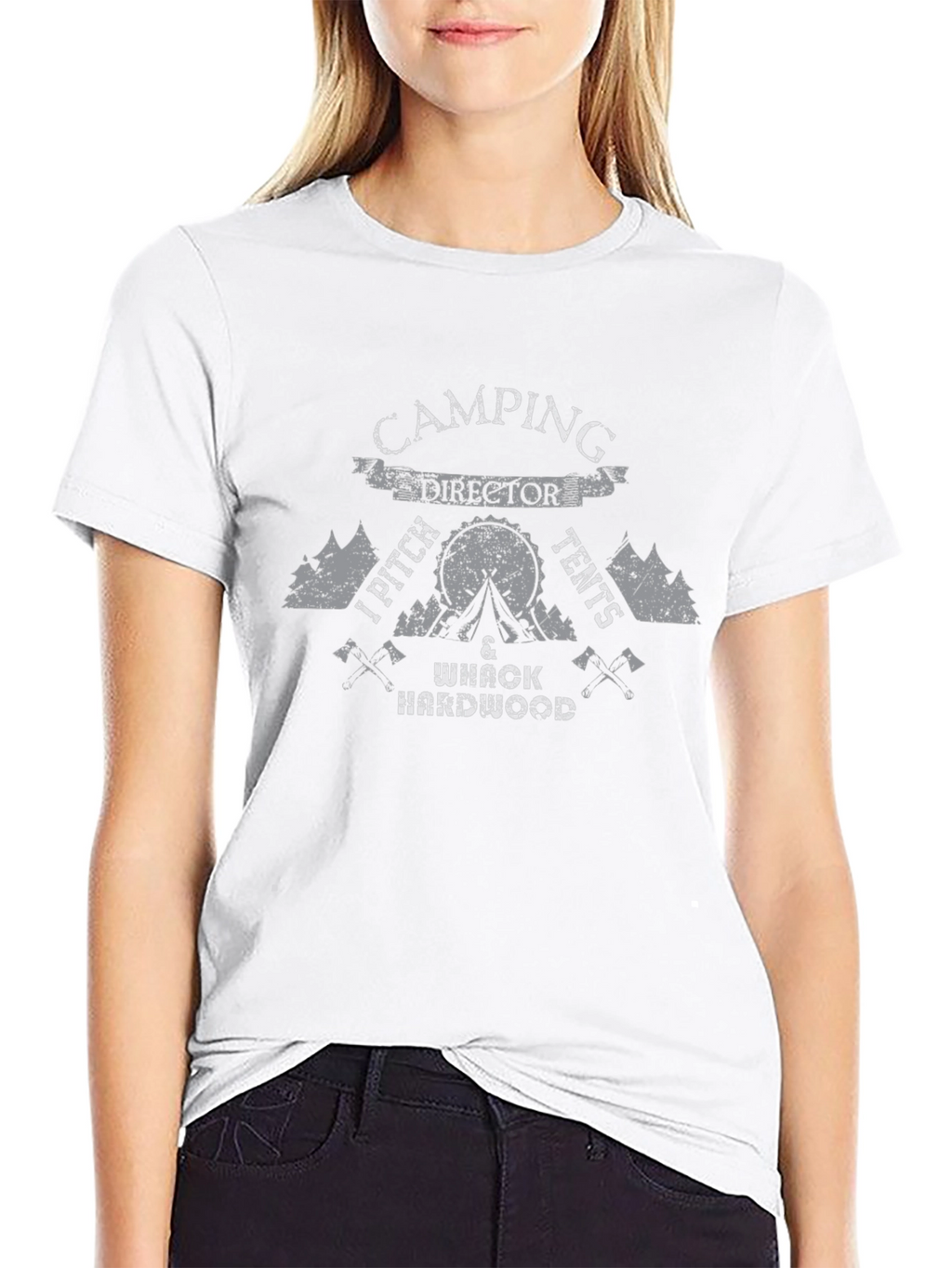Camiseta Negra Camping Director