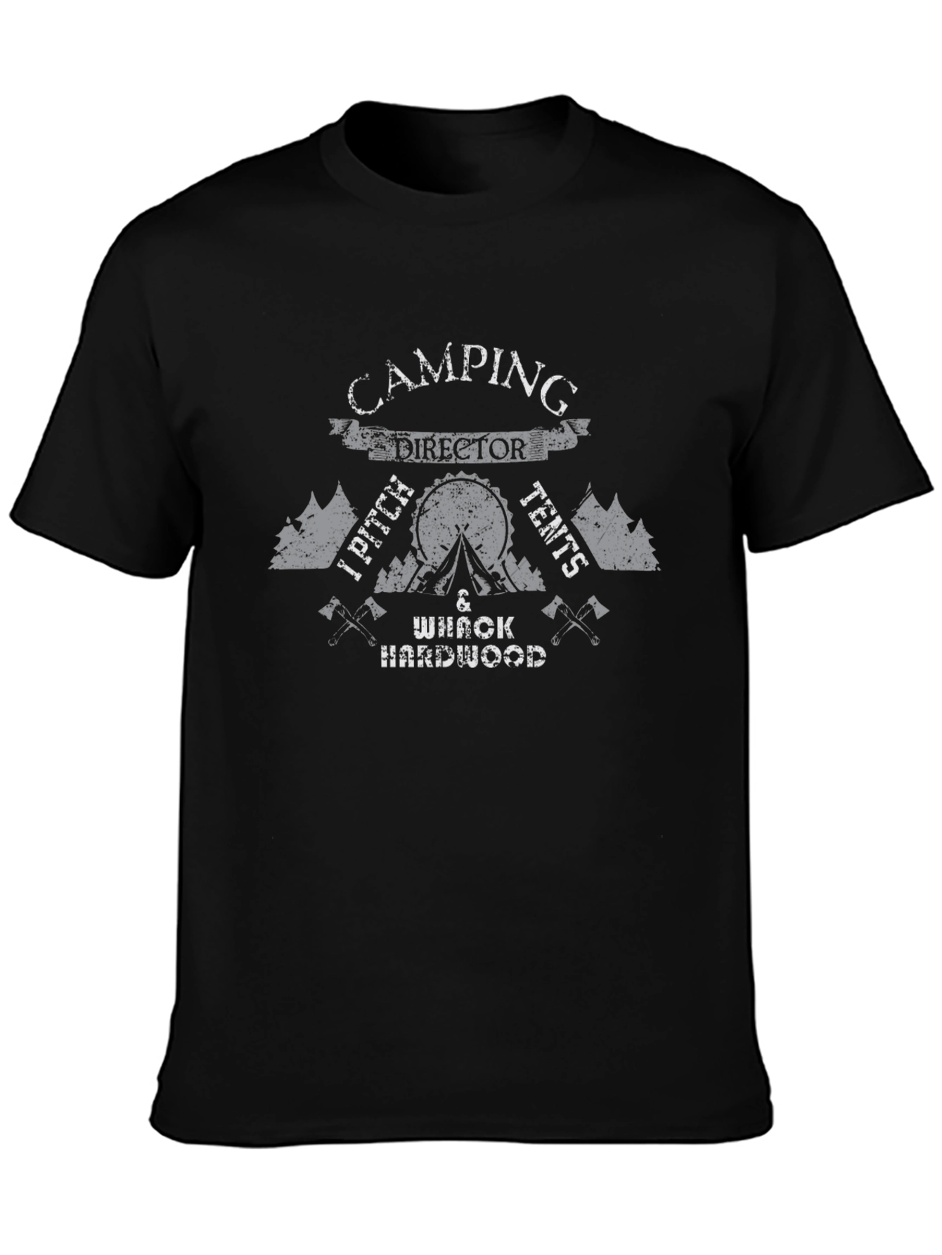 Camiseta Negra Camping Director