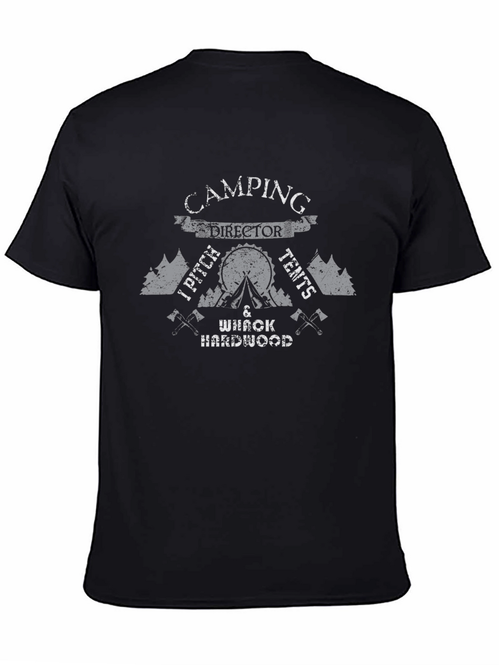 Camiseta Negra Camping Director
