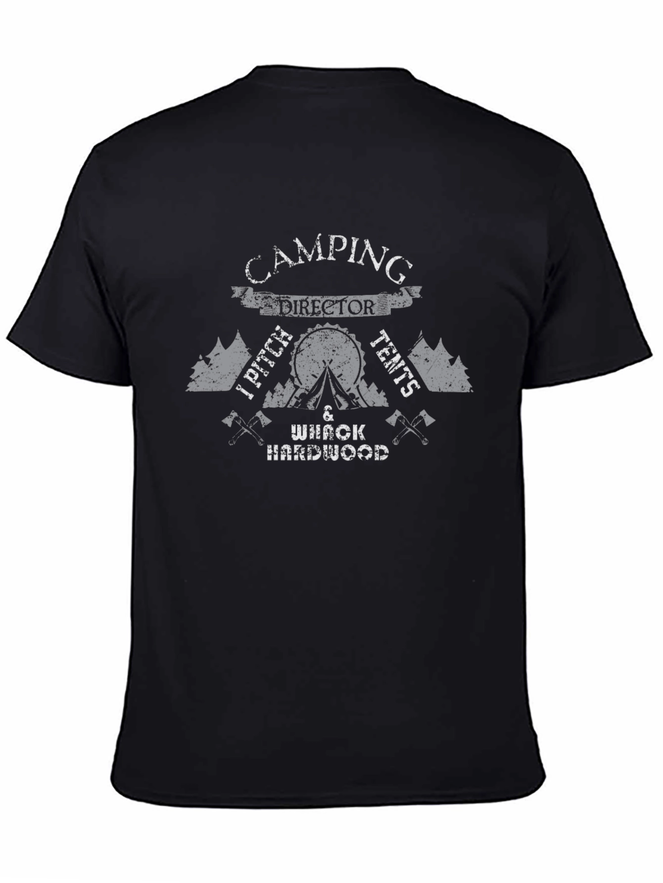 Camiseta Negra Camping Director