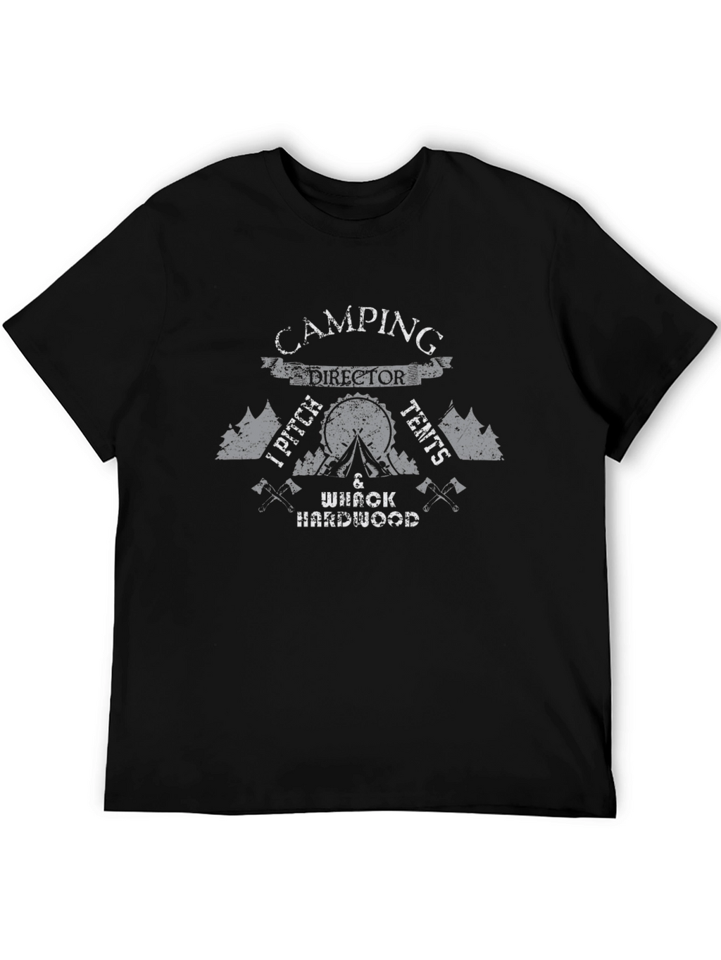Camiseta Negra Camping Director