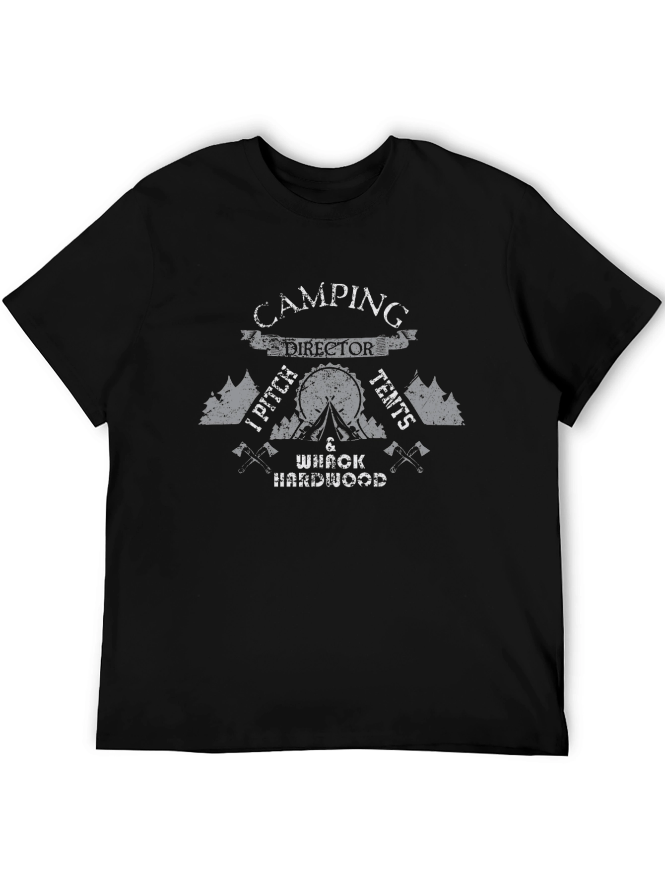 Camiseta Negra Camping Director