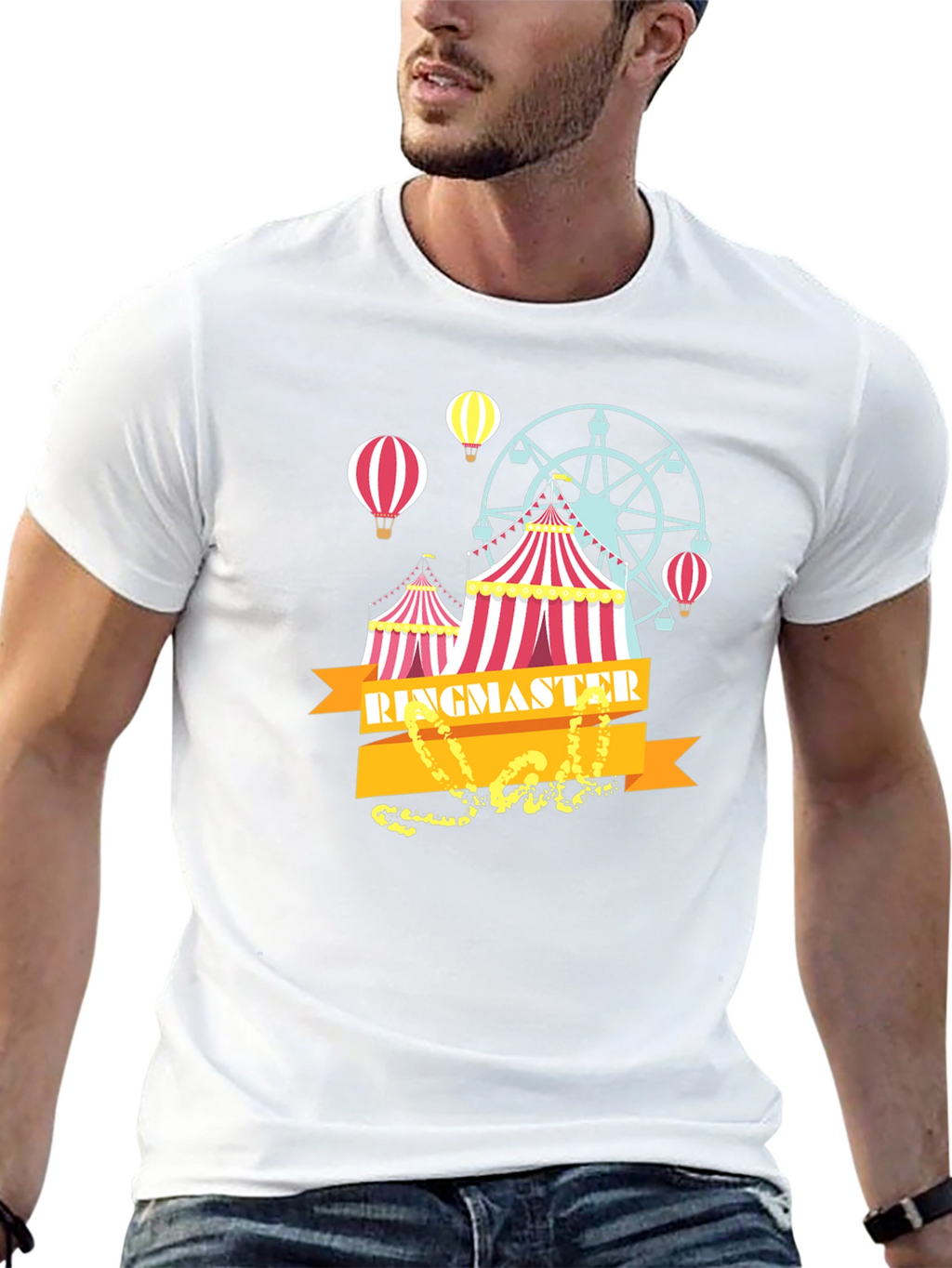 Camiseta Circo Ringmaster - Estilo Único