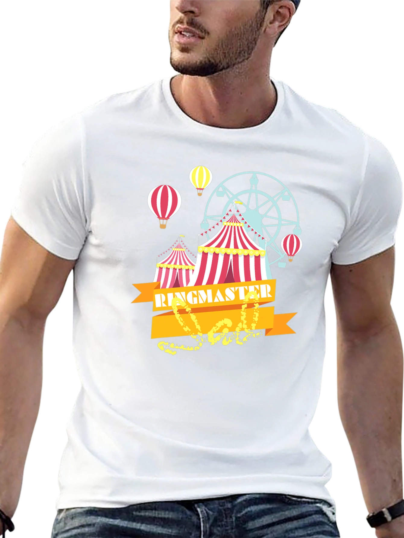 Camiseta Circo Ringmaster - Estilo Único