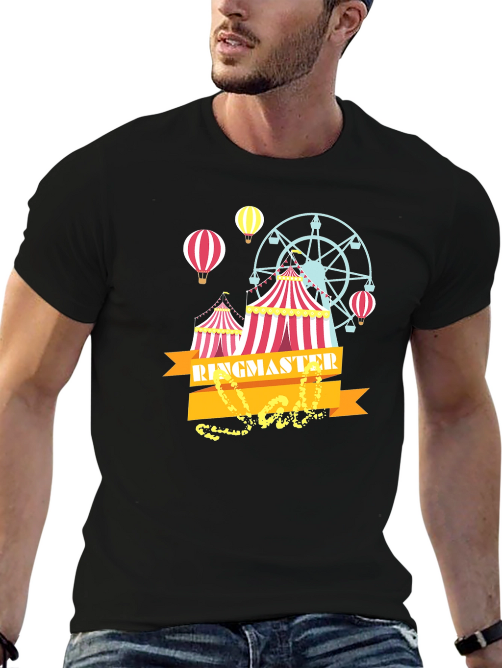 Camiseta Circo Ringmaster - Estilo Único