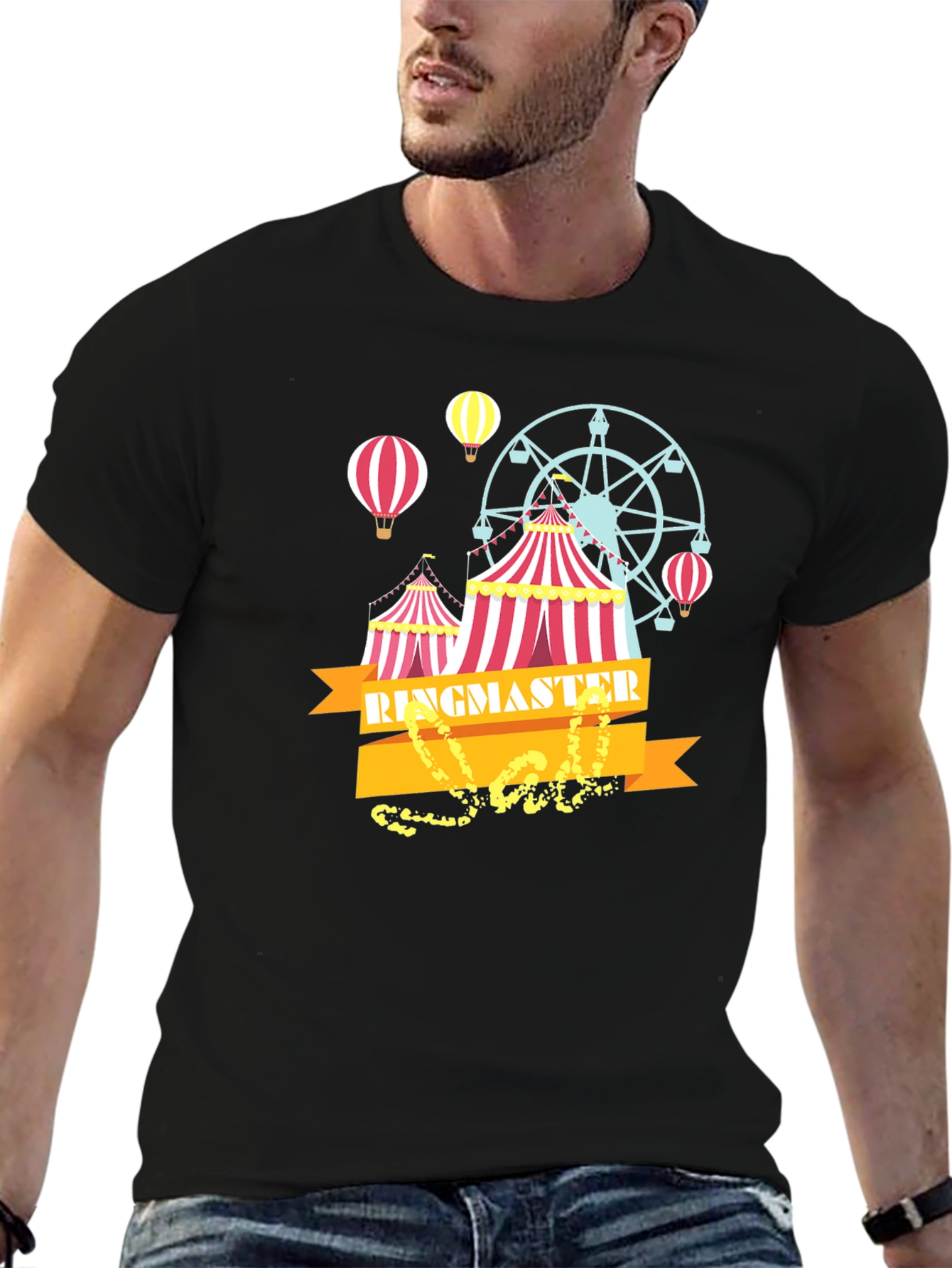 Camiseta Circo Ringmaster - Estilo Único