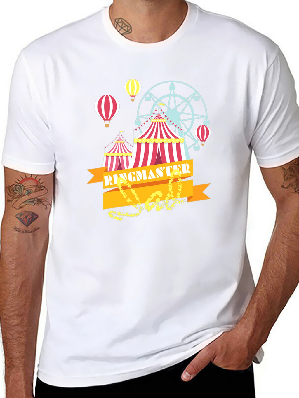 Camiseta Circo Ringmaster - Estilo Único