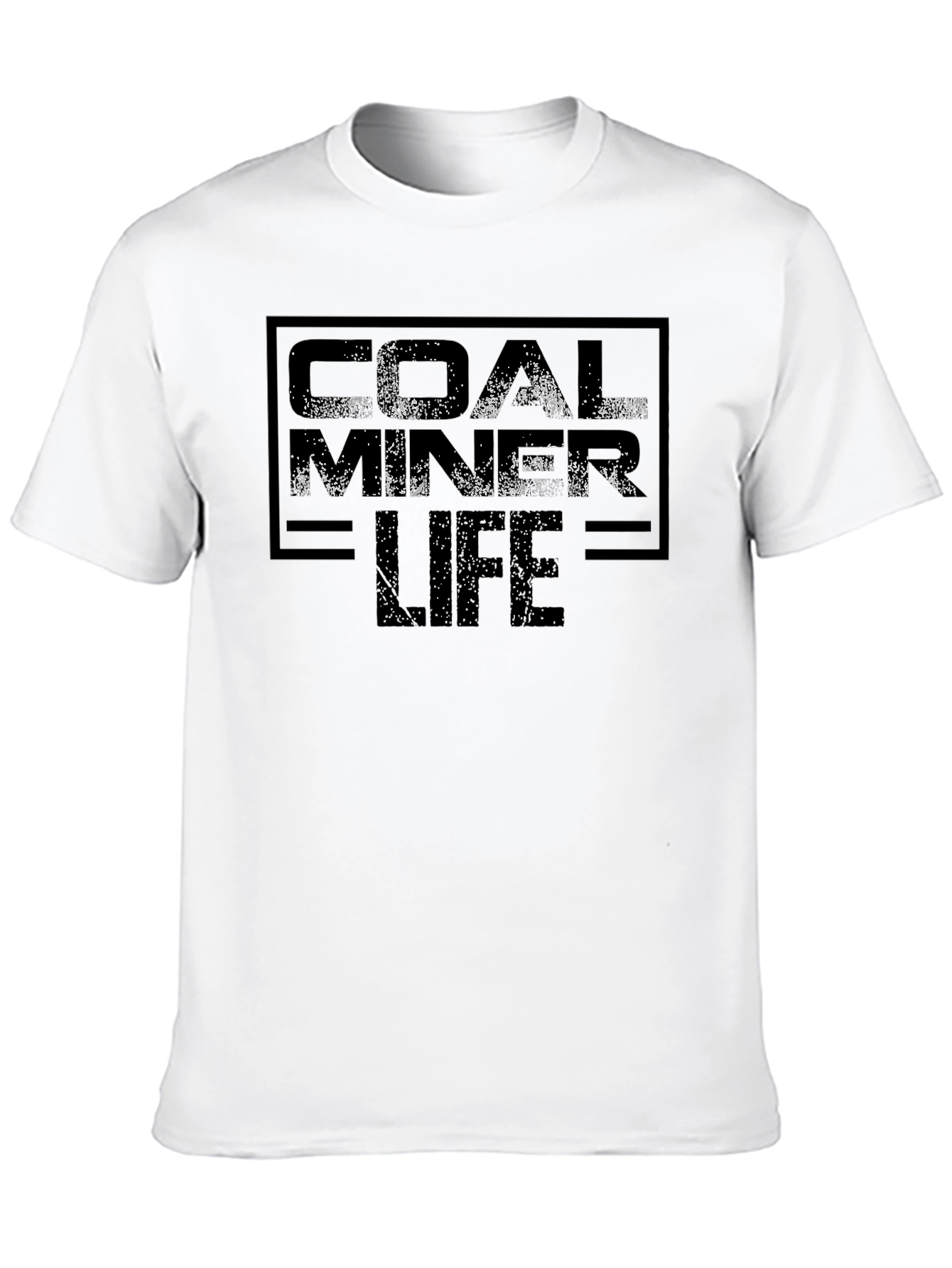 Camiseta Negra Coal Miner Life