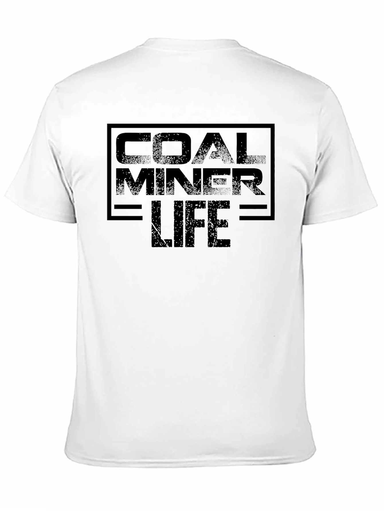 Camiseta Negra Coal Miner Life