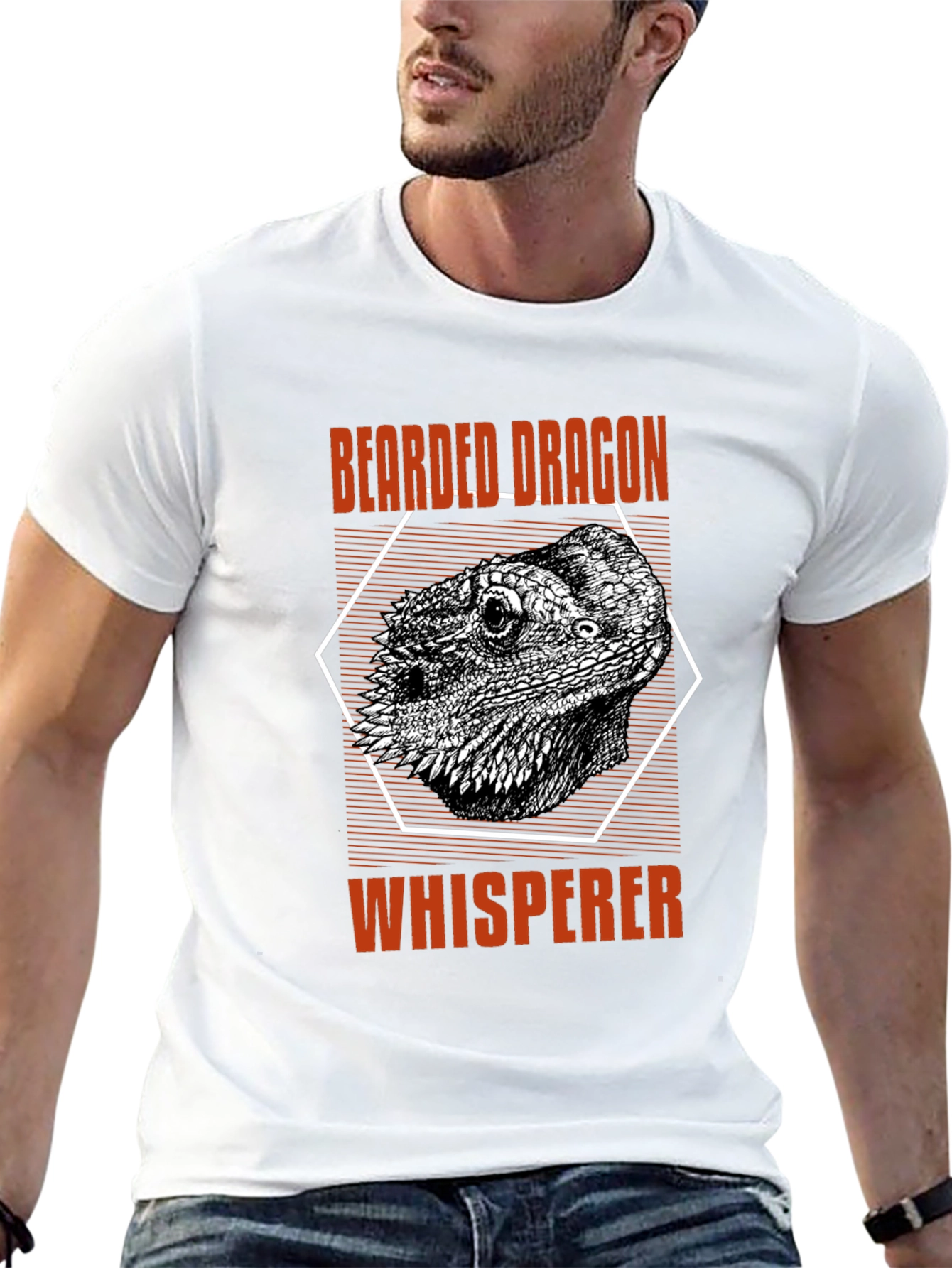 Camiseta Dragón Barbudo Susurrador - Regalo Amantes Reptiles