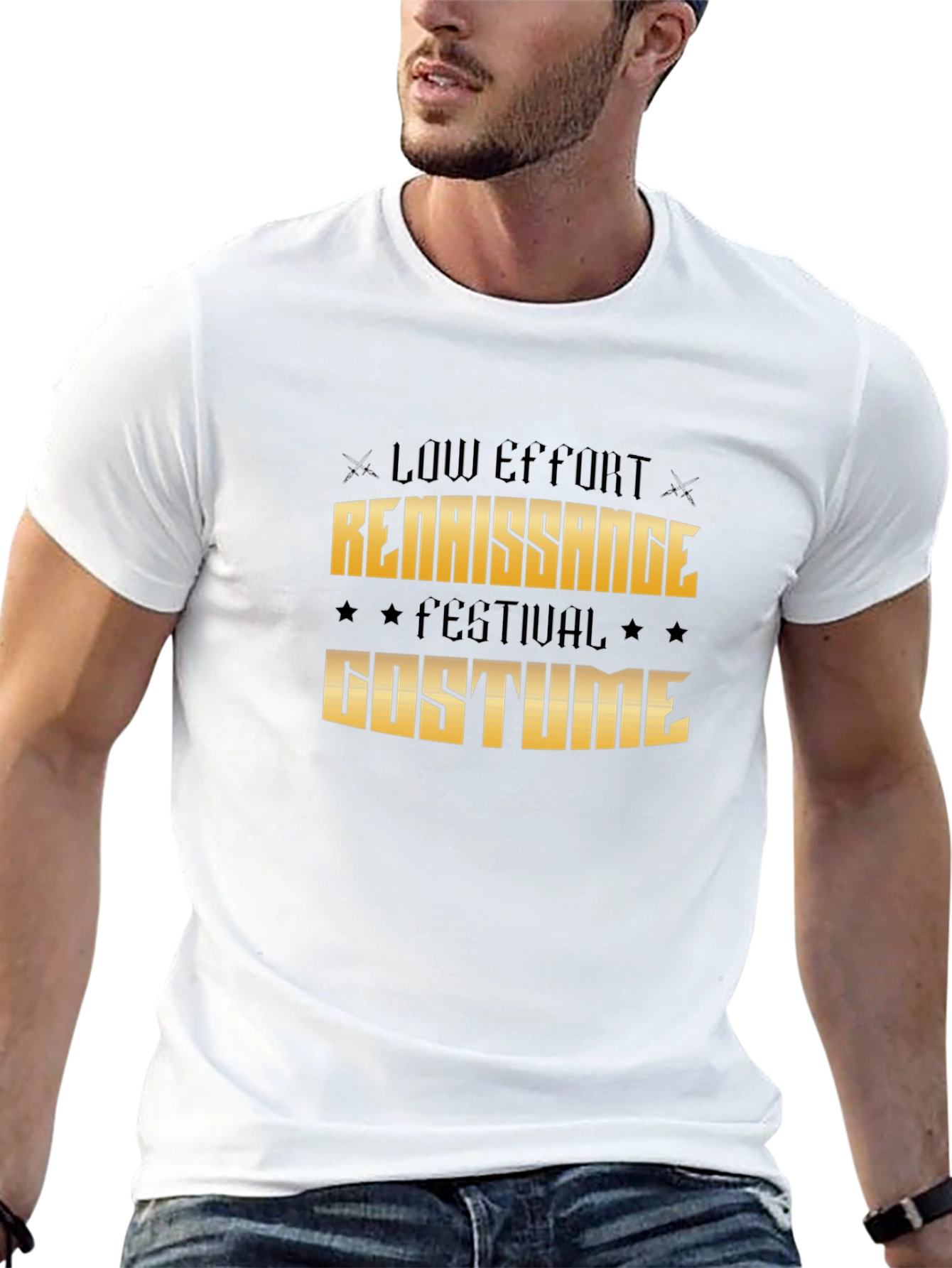 Camiseta Disfraz Renacentista Festival Bajo Esfuerzo