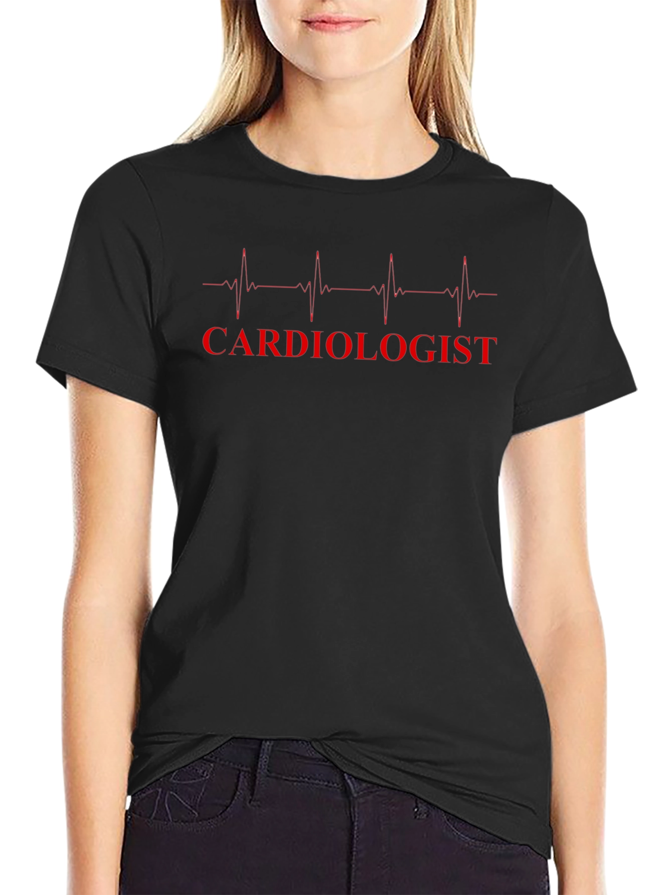 Camiseta Cardiólogo - Diseño Latido Corazón