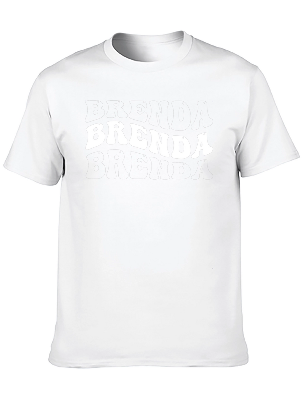 Camiseta Negra Brenda Estilo Retro